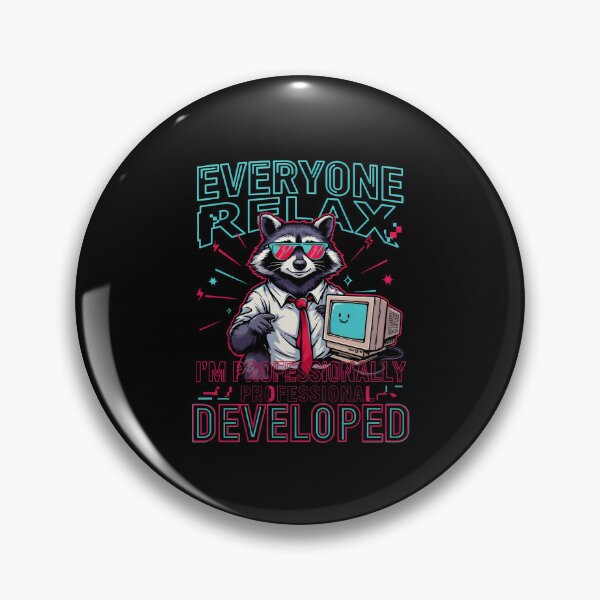 Item preview, Everyone Relax I'm Professionally Developed Frog Meme Humor designed and sold by Redgiant87x.