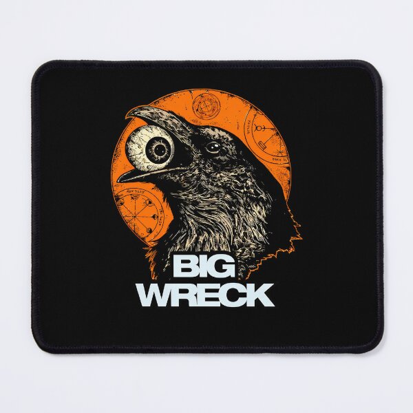 Item preview, BIG WRECKK Raven Eyeball Gothic Band designed and sold by JohnesDooley.