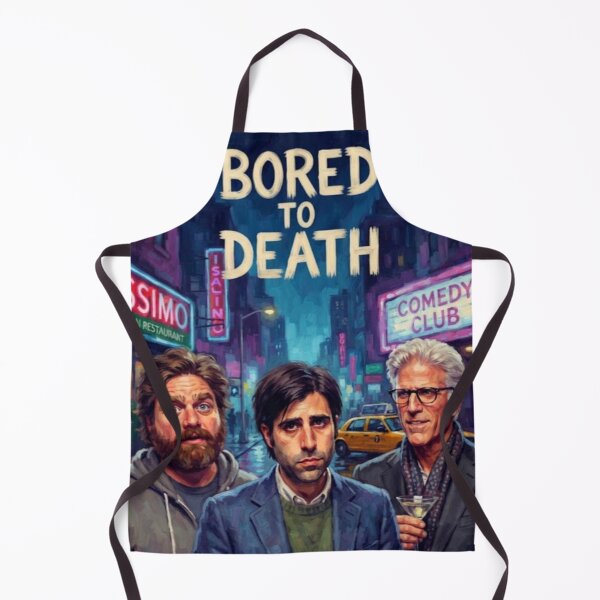 Item preview, Bored to Death Mystery Comedy Fine Art Tribute designed and sold by Art's Diner.