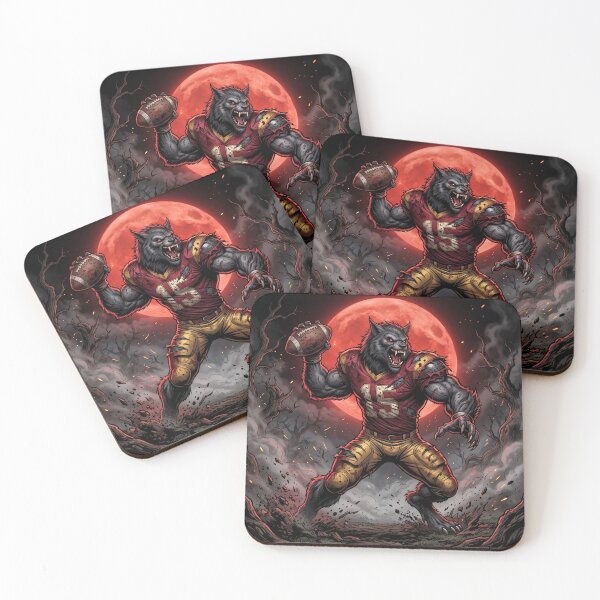 Item preview, Werewolf quaterback | kansas halloween designed and sold by Pandora´s Box.