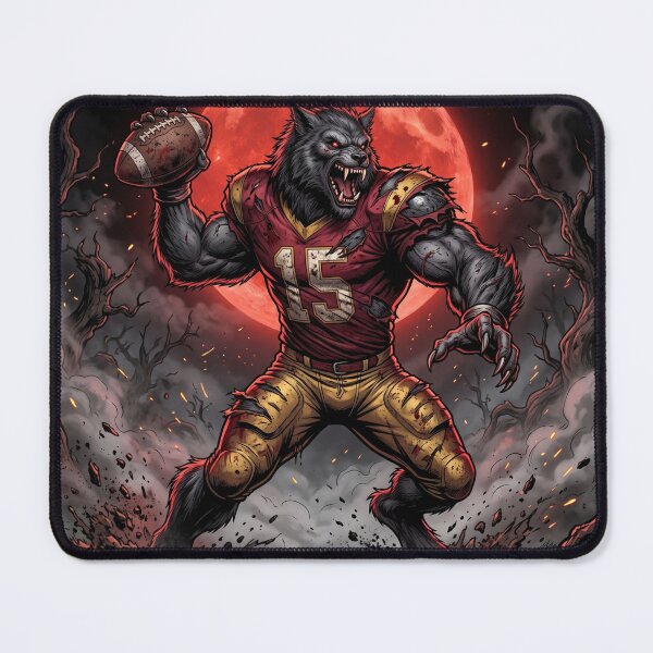 Item preview, Werewolf quaterback | kansas halloween designed and sold by Pandora´s Box.
