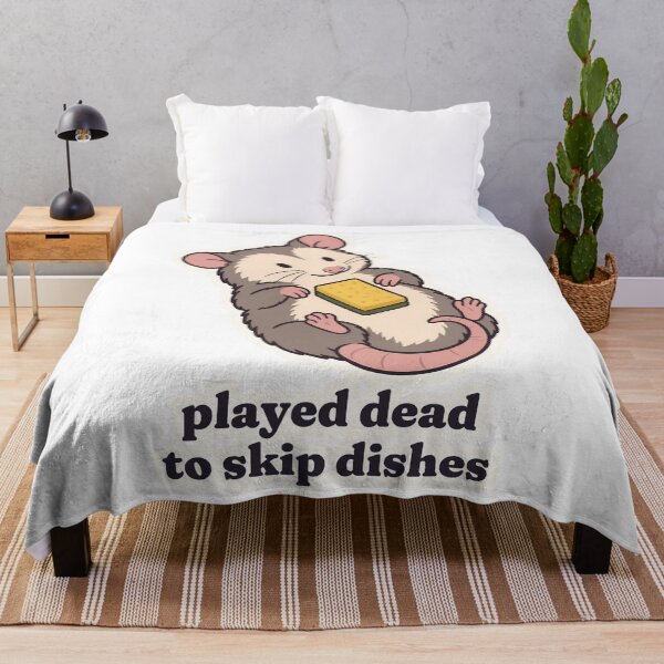 Item preview, Lazy Possum Played Dead to Skip Friendsgiving Dishes designed and sold by OuqCreations.
