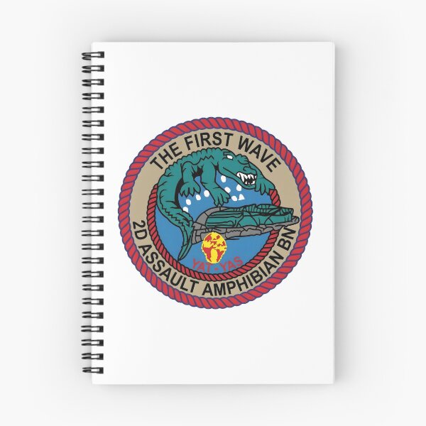 Item preview, Official Insignia of the USMC 2d Assault Amphibian Battalion "The First Wave"    designed and sold by CharlieDesings.