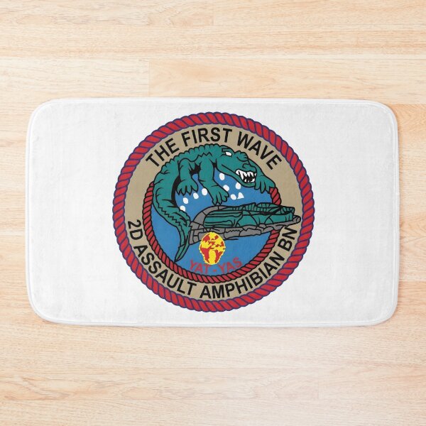 Item preview, Official Insignia of the USMC 2d Assault Amphibian Battalion "The First Wave"    designed and sold by CharlieDesings.