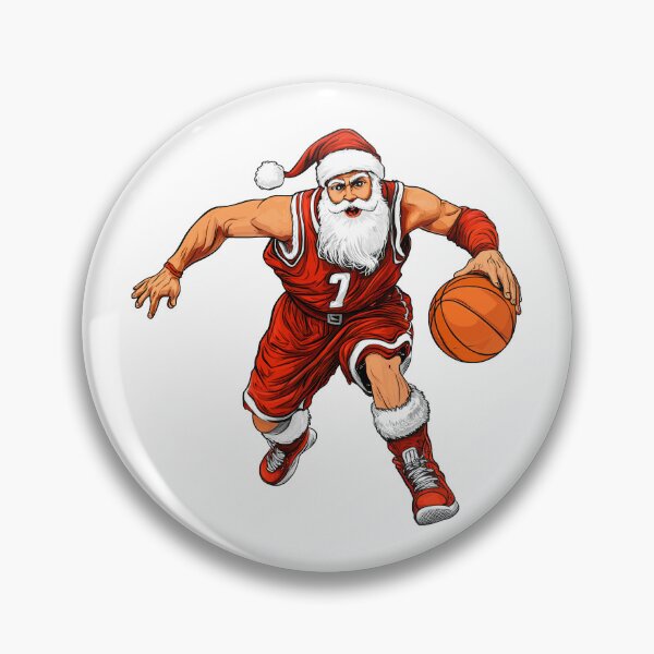 Item preview, Basketball player Christmas / Santa designed and sold by Soulskier.