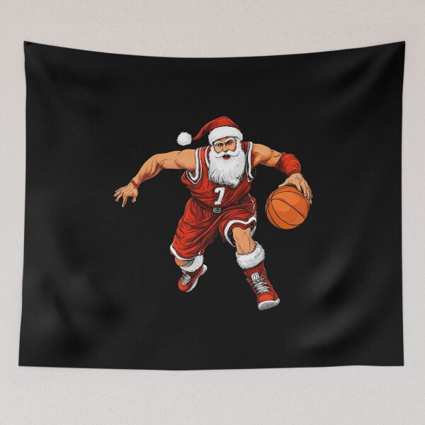 Item preview, Basketball player Christmas / Santa designed and sold by Soulskier.
