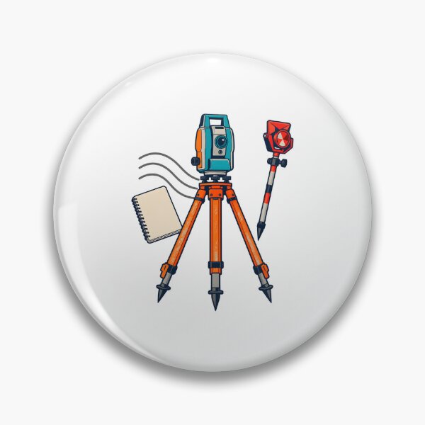 Item preview, Surveyor Prism Traverse Field Emblem designed and sold by Philippa Shop.