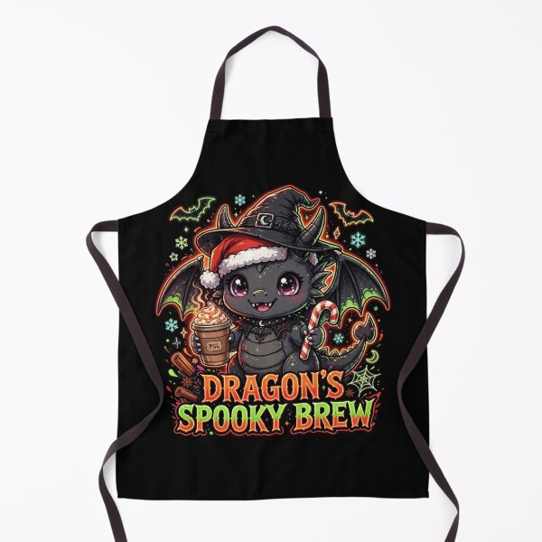 Item preview, Dragon's Spooky Brew Cute Dragon Coffee PSL Spooky Christmas designed and sold by Neon Bones Studio.