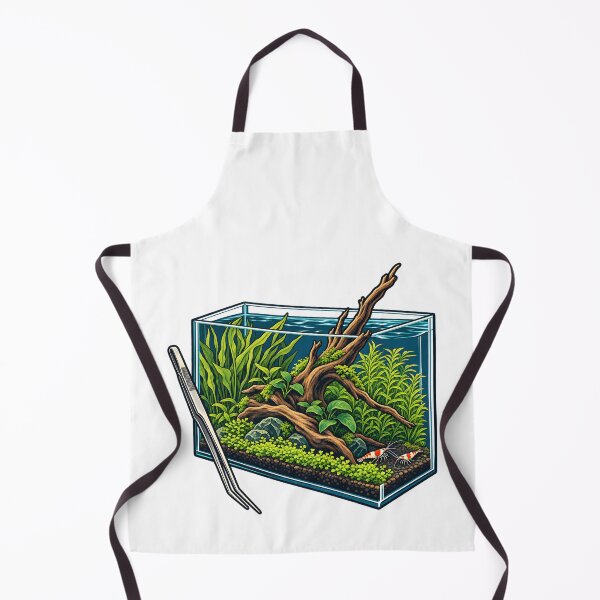 Item preview, Planted Aquarium Aquascaping Layout Art designed and sold by Philippa Shop.