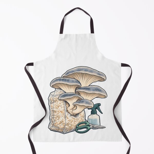 Item preview, Edible Oyster Mushroom Grower Badge designed and sold by Philippa Shop.