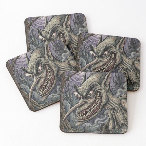 Item preview, Fantasy Goblin illustration designed and sold by Vintage Designs +.