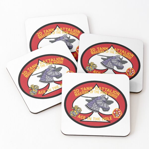 Item preview, Official Insignia of the USMC 2d Tank Battalion "Masters of the Iron Horse"    designed and sold by CharlieDesings.