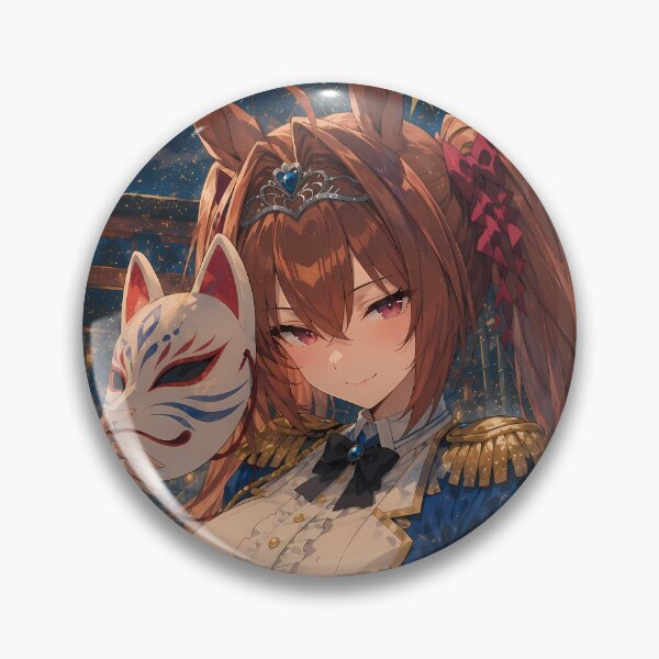 Item preview, Daiwa Scarlet Uma Musume Kitsune Moon Spirit Queen designed and sold by mildaclairmo.