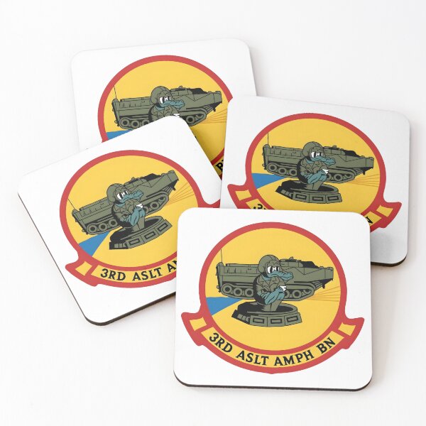 Item preview, Official Insignia of the USMC 3rd Assault Amphibian Battalion    designed and sold by CharlieDesings.