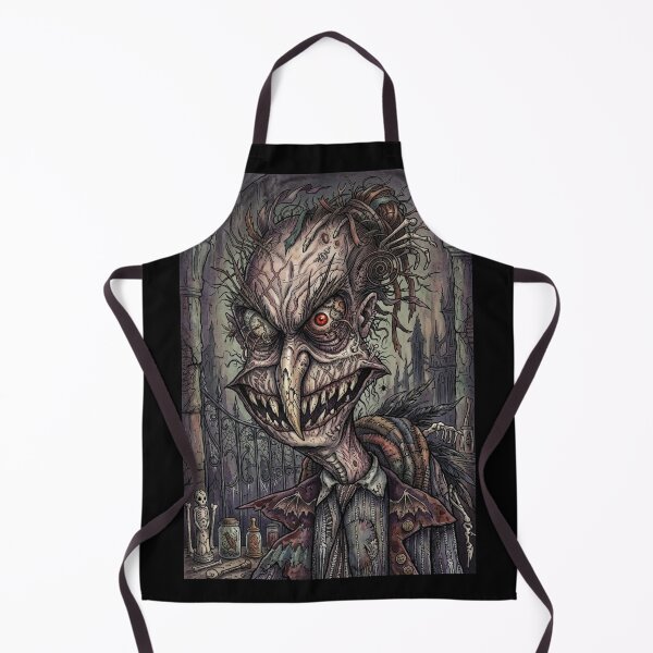 Item preview, Evil monstrous professor of darkness designed and sold by Vintage Designs +.
