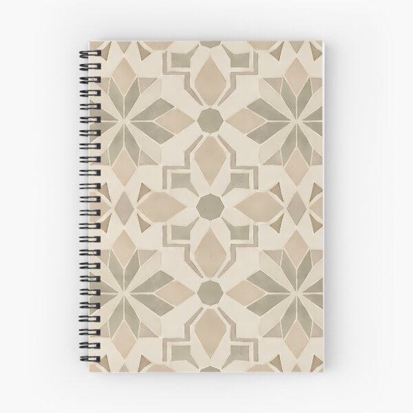 Item preview, Minimalist Sage Green Moroccan Zellige Star Tile Pattern designed and sold by Apex Designs.