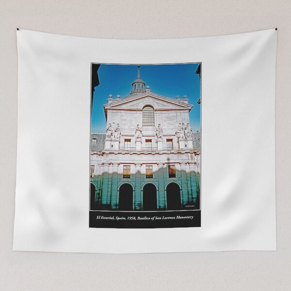 Item preview, El Escorial, Spain, April 14, 1958, Basilica of San Lorenzo, Monastery designed and sold by AMacGPhilly.