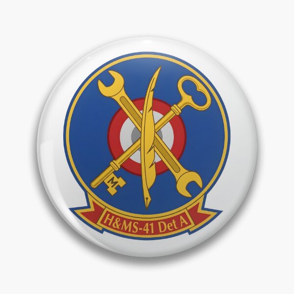Item preview, Official Insignia of USMC H&MS-41 Detachment A (Headquarters and Maintenance Squadron 41)    designed and sold by CharlieDesings.