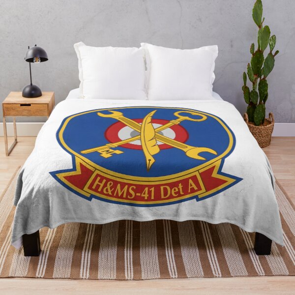 Item preview, Official Insignia of USMC H&MS-41 Detachment A (Headquarters and Maintenance Squadron 41) designed and sold by CharlieDesings.