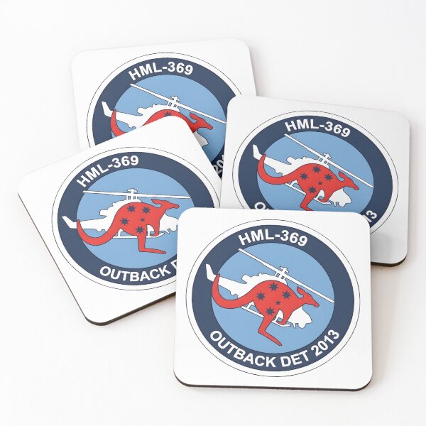 Item preview, Official Insignia of USMC HML-369 "Outback Det 2013" Deployment    designed and sold by CharlieDesings.