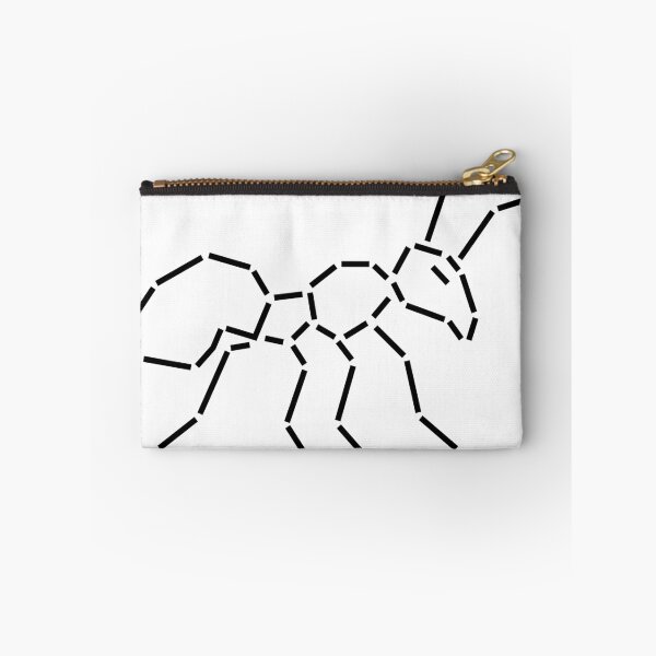 Item preview, Geometric Ant – Minimalist Insect Line Art designed and sold by matybrak.