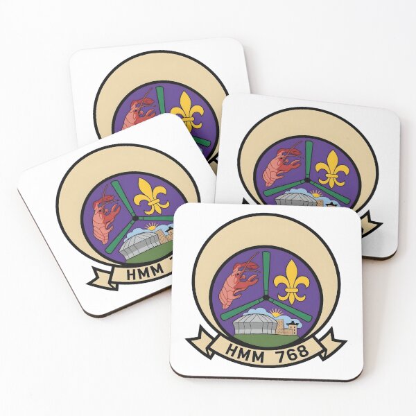 Item preview, Official Insignia of USMC Marine Medium Helicopter Squadron 768 (HMM-768)    designed and sold by CharlieDesings.