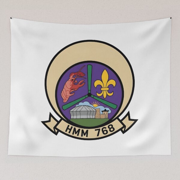 Item preview, Official Insignia of USMC Marine Medium Helicopter Squadron 768 (HMM-768)    designed and sold by CharlieDesings.