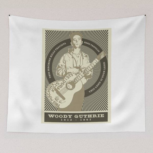 Item preview, Woody Guthrie designed and sold by lentdramaluabko.