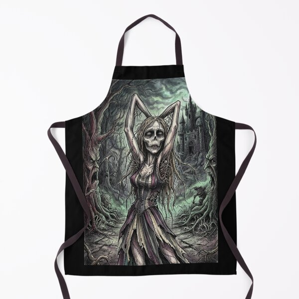 Item preview, Zombie woman evolved monster posing for the picture designed and sold by Vintage Designs +.