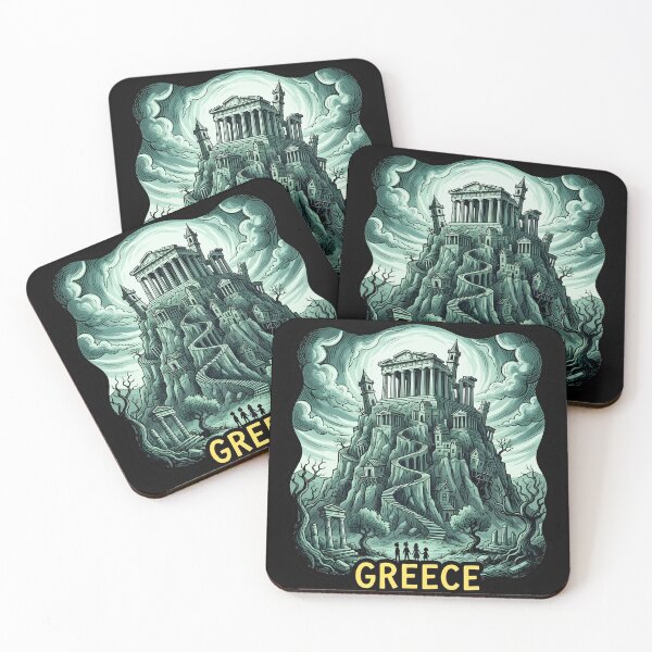 Item preview, Fantasy Greece: Ancient Temple Ruins designed and sold by EdwinkOne.