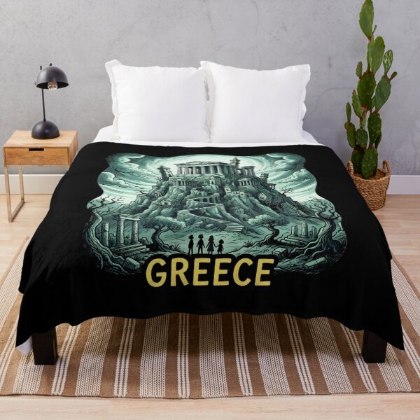 Item preview, Fantasy Greece: Ancient Temple Ruins designed and sold by EdwinkOne.