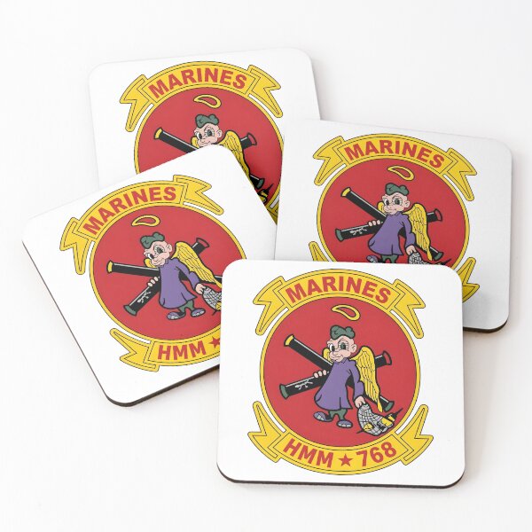 Item preview, Official Vintage Insignia of USMC Marine Medium Helicopter Squadron 768 (HMM-768)    designed and sold by CharlieDesings.