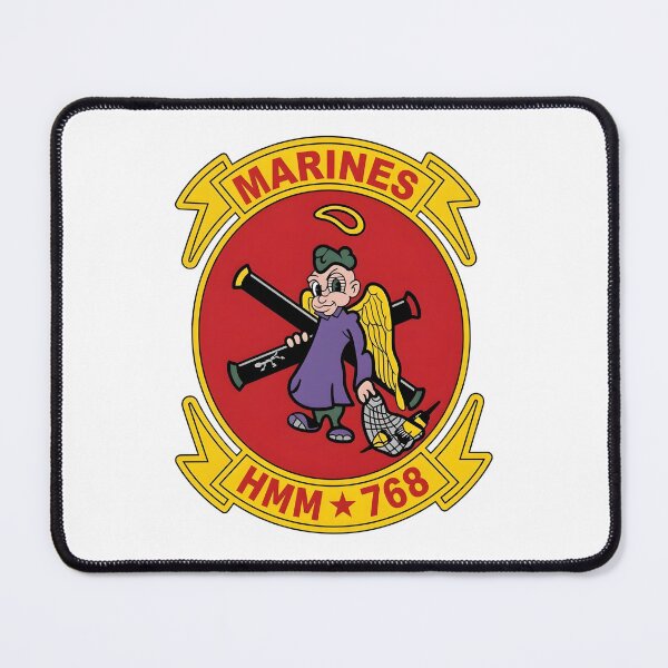 Item preview, Official Vintage Insignia of USMC Marine Medium Helicopter Squadron 768 (HMM-768)    designed and sold by CharlieDesings.