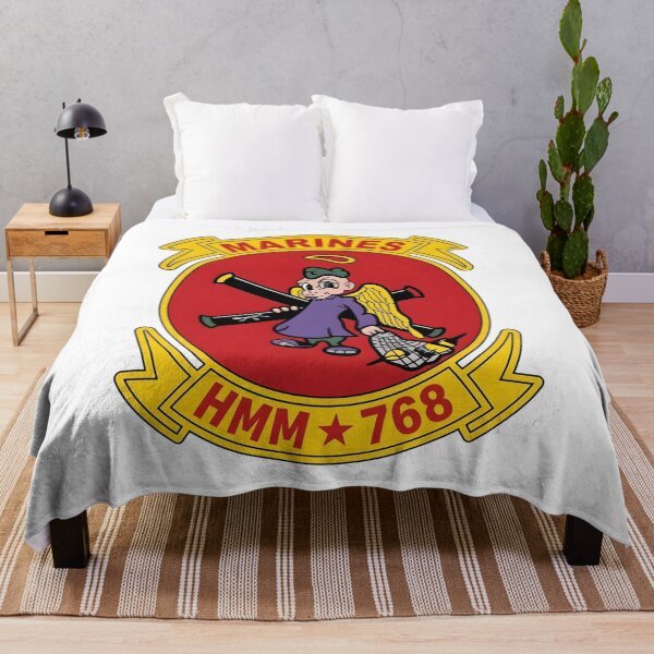 Item preview, Official Vintage Insignia of USMC Marine Medium Helicopter Squadron 768 (HMM-768) designed and sold by CharlieDesings.
