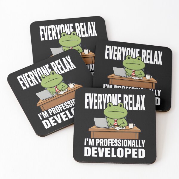 Item preview, Everyone Relax I'm Professionally Developed Sarcastic Saying designed and sold by Redgiant87x.