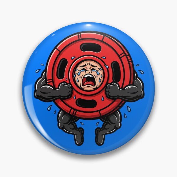 Item preview, Funny Weight Plate Crying Shirt - 45lb Plate Meme Gym Humor Weightlifting Gift designed and sold by StrongEveryDayStore.