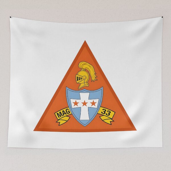 Item preview, Official Insignia of USMC Marine Aircraft Group 33 (MAG-33)    designed and sold by CharlieDesings.