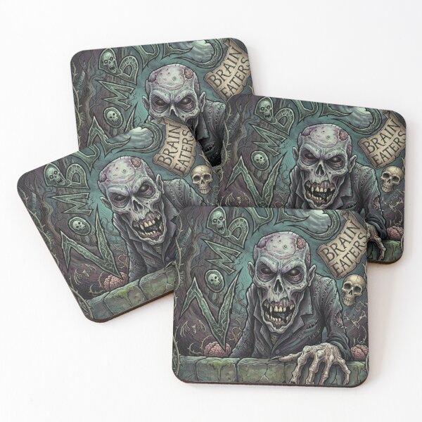 Artikelvorschau, Zombies Hirnfresser entworfen und verkauft von Vintage Designs +.