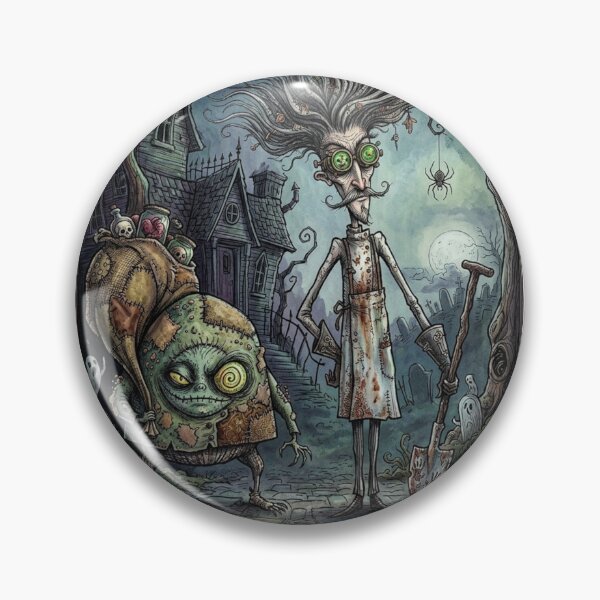 Item preview, Dr Frankenzombie and his Man Servant designed and sold by Vintage Designs +.