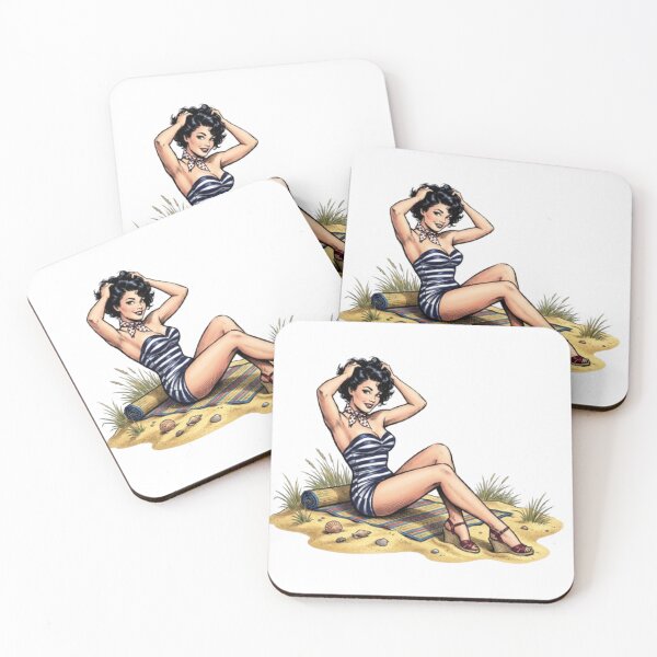 Item preview, "Retro Glamour: Charm and Audacity of Pin-Ups” designed and sold by CHRIST5000.