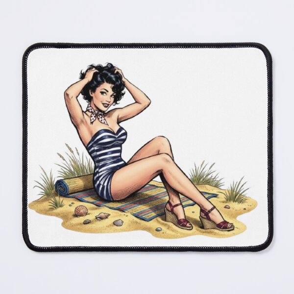 Item preview, "Retro Glamour: Charm and Audacity of Pin-Ups” designed and sold by CHRIST5000.