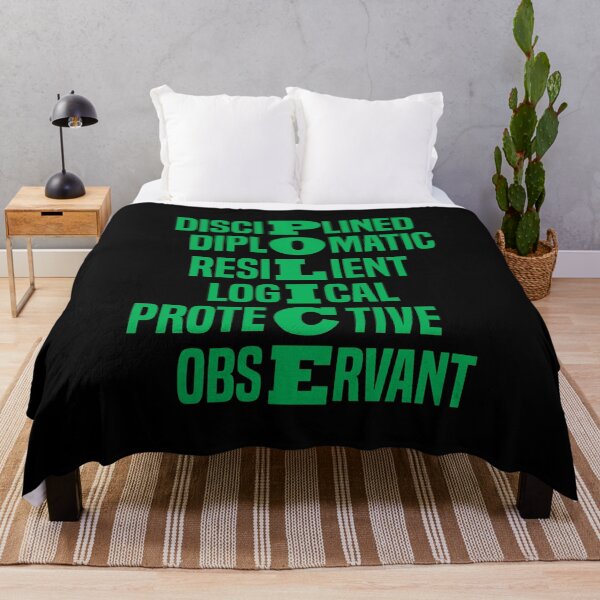 Item preview, Police - Crossword Typographic Design designed and sold by Vector-Artist.