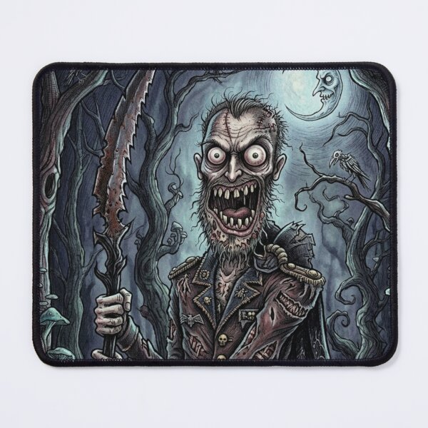 Item preview, Insane in the brain Zombie Hunter illustration designed and sold by Vintage Designs +.