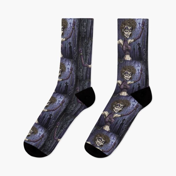 Artikelvorschau, Fantasy-Kunst: Gefesselte dunkle Nekromantin entworfen und verkauft von Vintage Designs +.