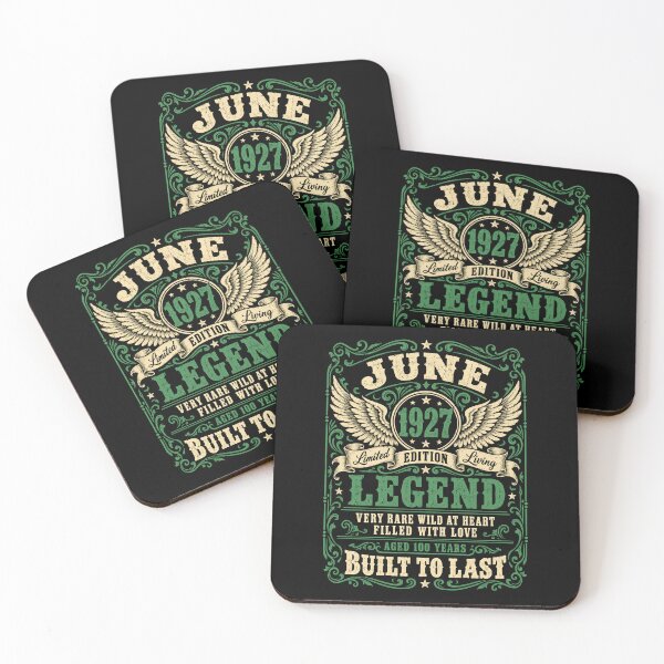 Item preview, June 1927 Legend – Vintage 100th Birthday, Aged 100 Years designed and sold by G350.