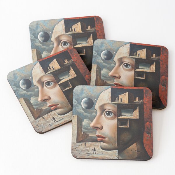 Item preview, surreal face surrealism designed and sold by MaciejPetelski.