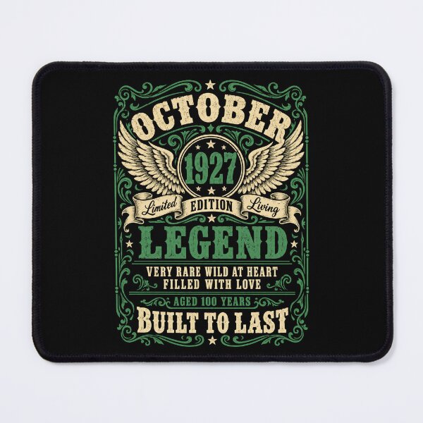 Item preview, October 1927 Legend – Vintage 100th Birthday, Aged 100 Years designed and sold by G350.