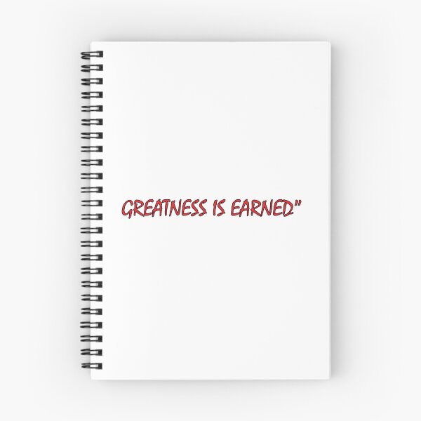Item preview, Greatness is earned" designed and sold by Positive Mindzet!.