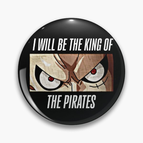 Item preview, Luffy Eyes I Will Be The King Of The Pirates Anime Streetwear designed and sold by VibeWear42‬‏.