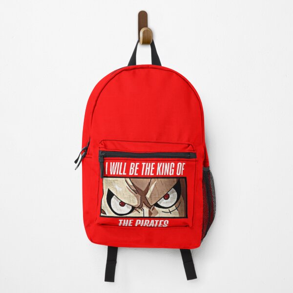 Item preview, Luffy Eyes I Will Be The King Of The Pirates Anime Streetwear designed and sold by VibeWear42.
